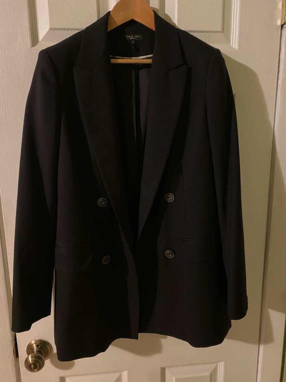 NWOT Wool-blend Rag & Bone Icons Andie Blazer Size 4